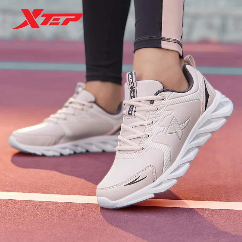 Xtep Women Running Shoes 2023 New Fashion Lightweight Sneakers For Women Breathable Cushioning Sports Shoes Female 879318110073