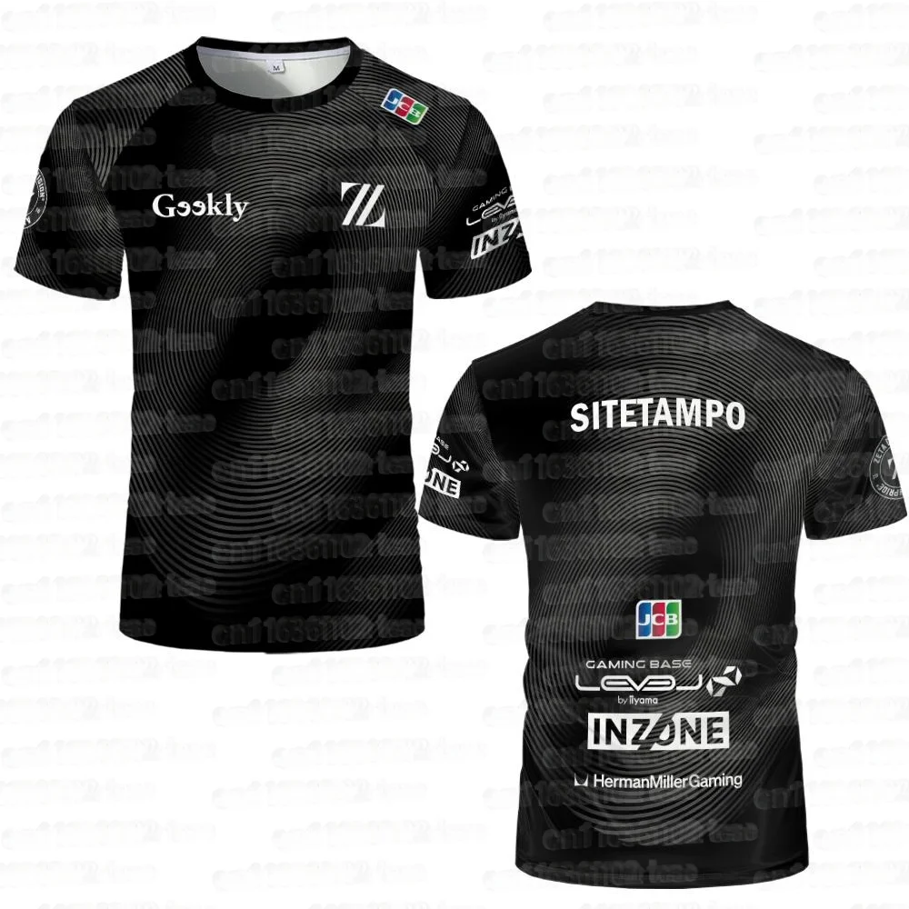 2026 ZETA DIVISION Esports Team Trikot SITETAMPO Unisex Schnelltrocknendes T-Shirt Spieler-Trainingsuniform Fan-Geschenk Top Familien-Partnerlook – Detail 7