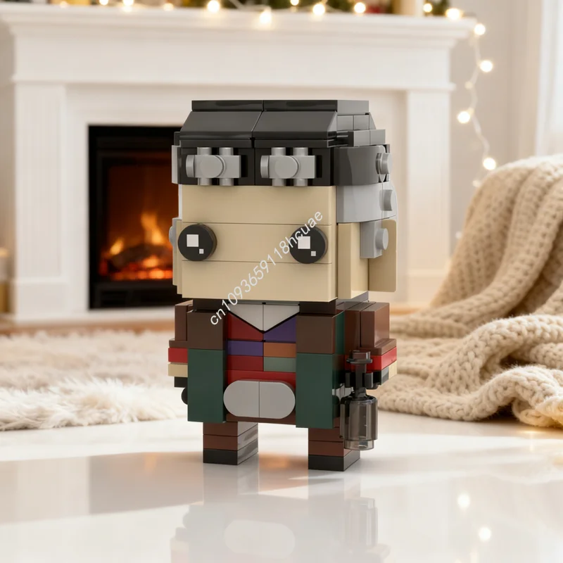 

167pcs MOC Zefram Cochrane Brickheadz Model Building Blocks Construction Christmas Gift Assemble Creative Idea Toy Brick Kids