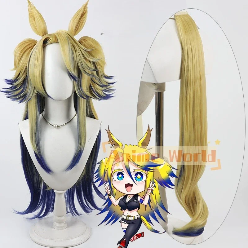 Anime Pretty Derby Obey Your Master Cos Cosplay Wig Halloween Carnival Party Props Synthetic Hair Heat Resistant Fiber + Wig Cap