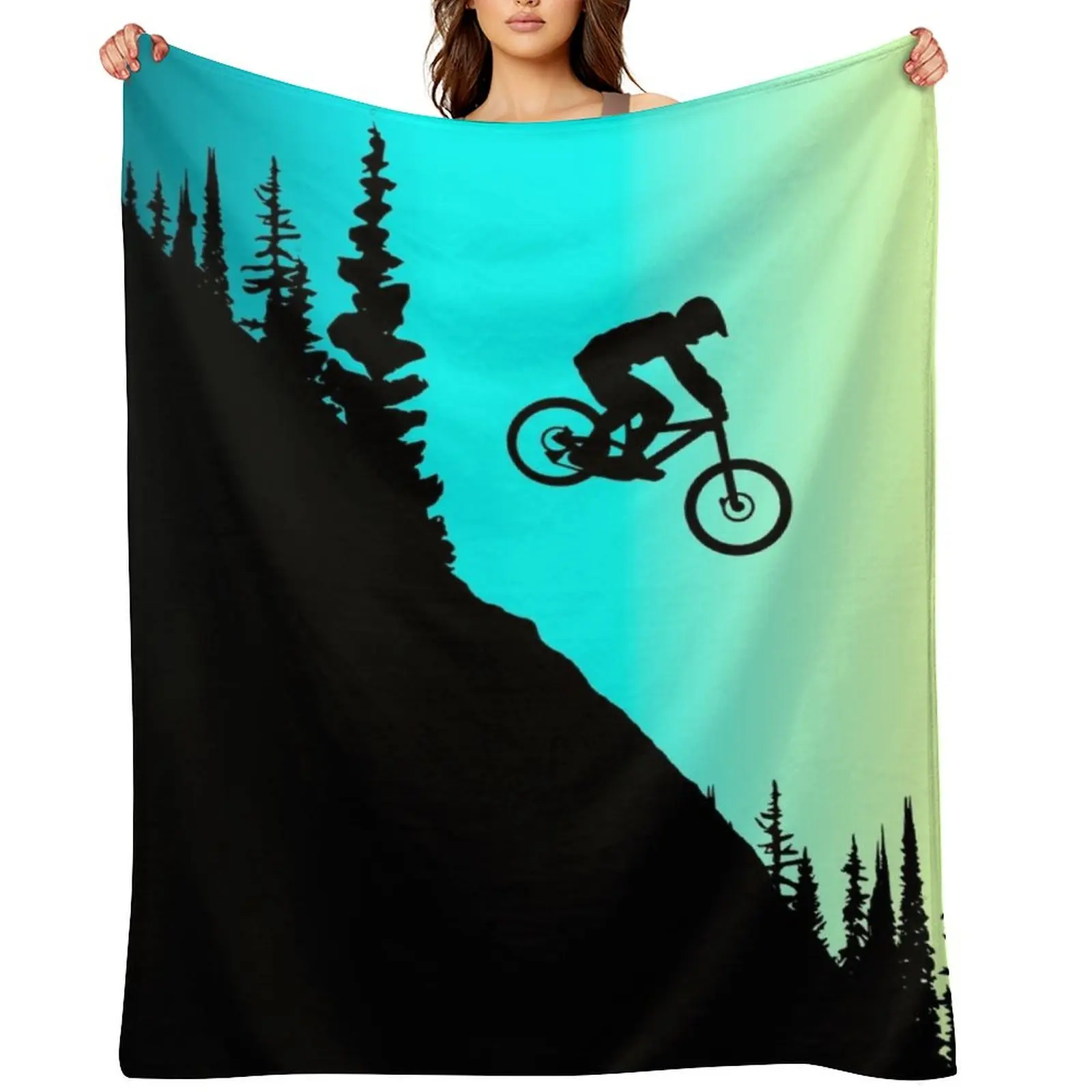 

MTB Colors Throw Blanket Hairy Sofa Sofa Quilt Luxury Blankets