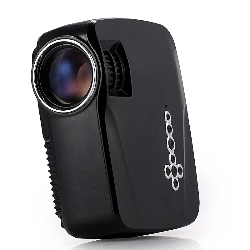 NEW 4 inch Projector Screen Home Multimedia Wireless Bluetooth 3D Office Home Theater Projector with English manual