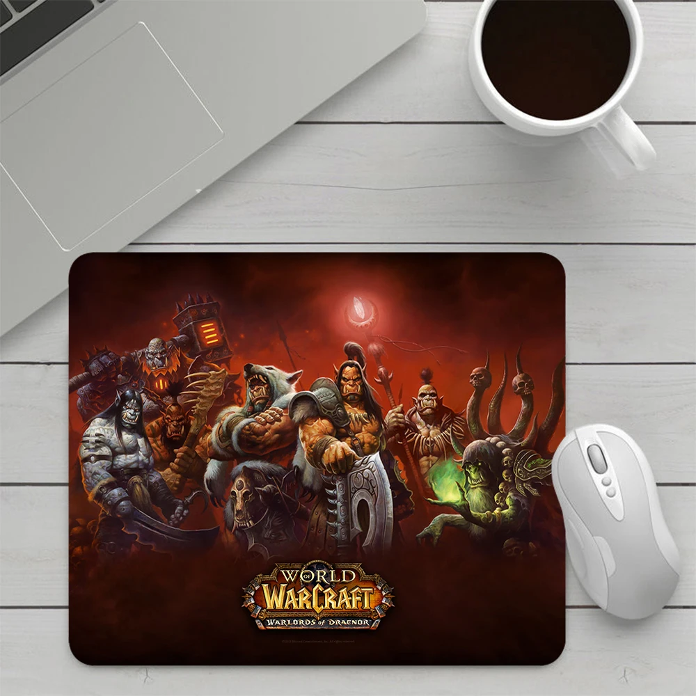 World of Warcraft Horde Small Gaming Mouse Pad Computer Mousepad PC Gamer Mouse Mat Laptop Office Mausepad Keyboard Mat Desk Pad