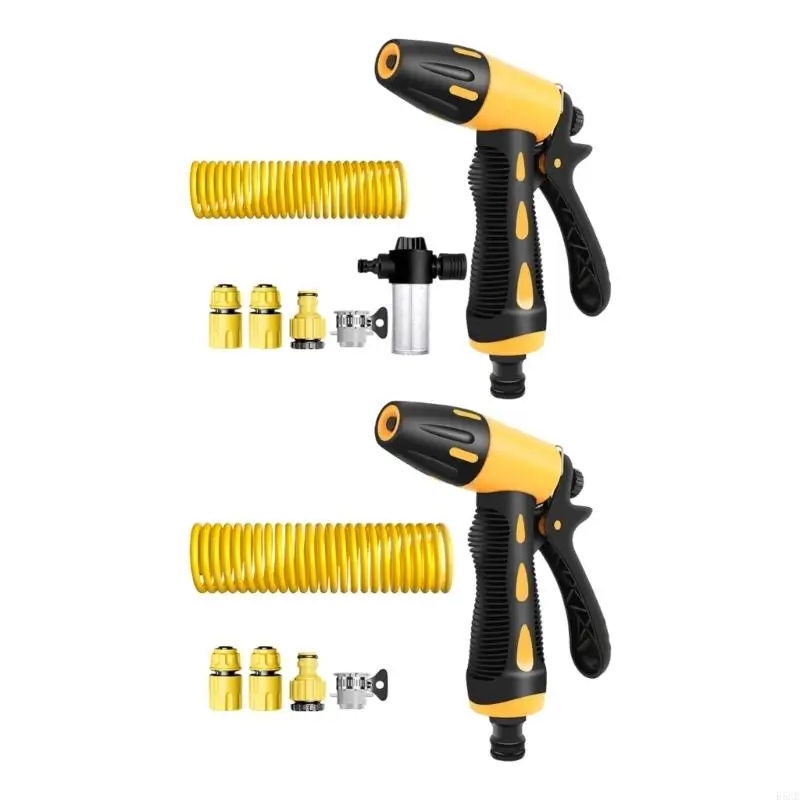 

2025 Новая настенная монтируемая расширяемая садовый шланг прочный автомобильный промывочный разбрызгивание