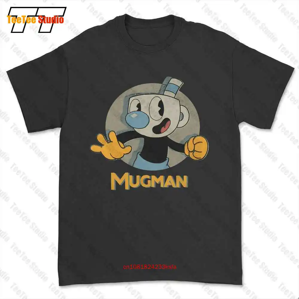 Cuphead Mugman Stamp Brand T-shirt Tee M3ZH