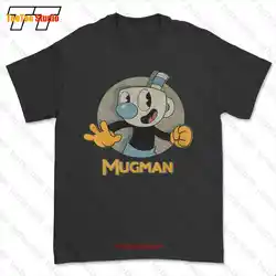 Cuphead Mugman Stamp Brand T-shirt Tee M3ZH