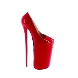 Seek Mate Space Heel Super High Heel Platform 30cm Hentian High Slim Heel Sexy Funny Nightclub Women's Single Shoes Slim Heel