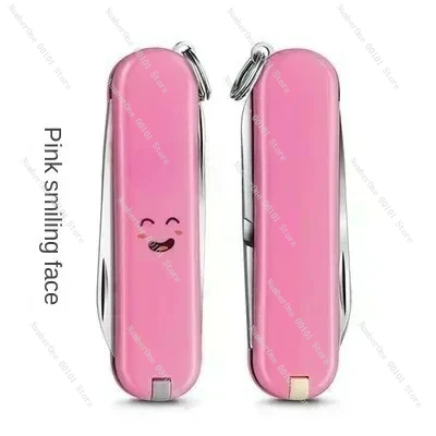 

Швейцарский армейский нож, мини-модель, модный ангел-демон, красочный очаровательный многофункциональный складной нож, подарок на день рождения