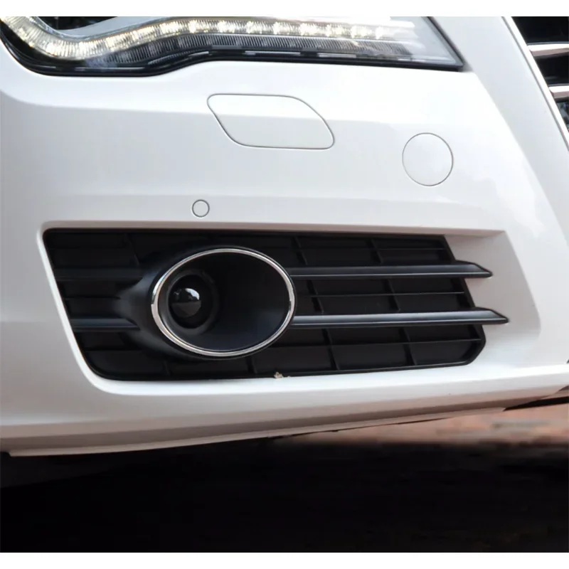 Suitable for Audi A7 2011 2012 2013 2014 Car Front Left or Right Bumper Fog Lamp Grille with ACC Hole 4G8807647A9B9