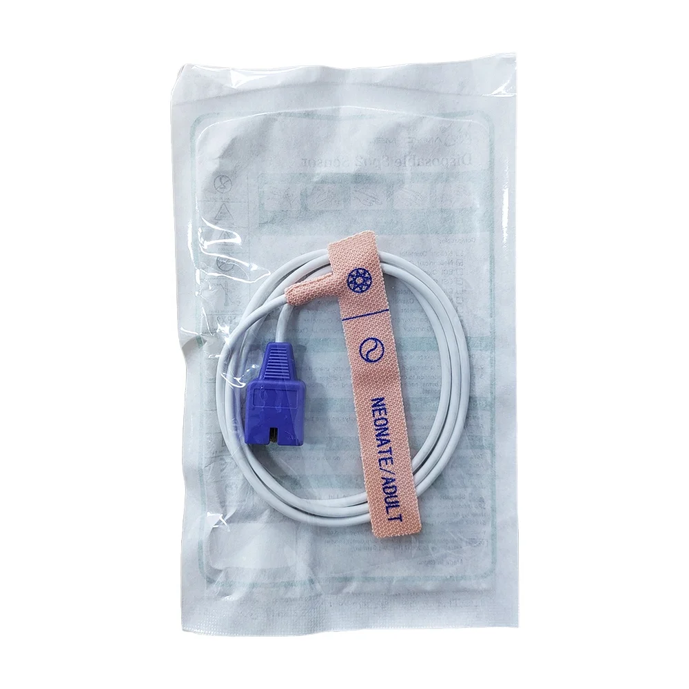 

Non-woven Disposable DS-100A 9Pin Neonate Adult SpO2 sensor Compatible With Nellco MXM OxItech