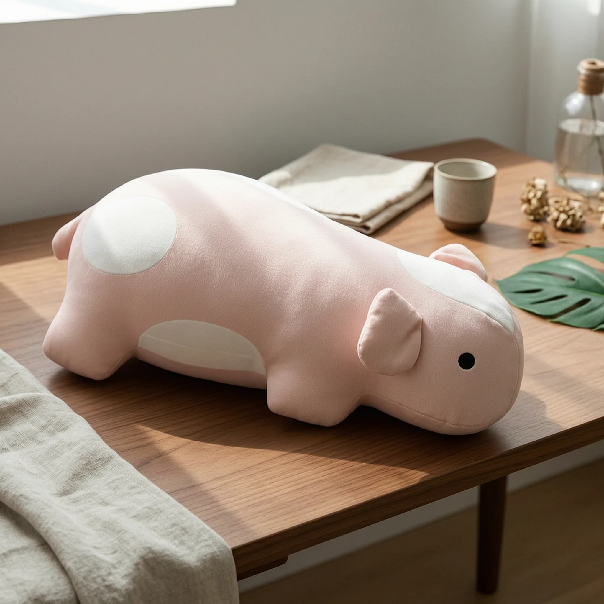 long-dog-soft-pillow-curved-tail-dog-sleeping-pillow-soft-toy-cuddly-embroidered-eyes-for-children