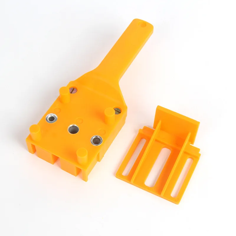 

6/8/10mm Drill Bit Woodworking Dowel Jig Drilling Saw Guide Locator for Carpentry Straight Hole Clamp Wooden Board Locator Tool