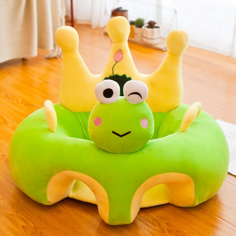 Hot Explosion Baby Learning Seat Creative Infant Anti-fall Sofa Seat Cartoon Plush Comfortable Soft Toy Baby Learning Seat