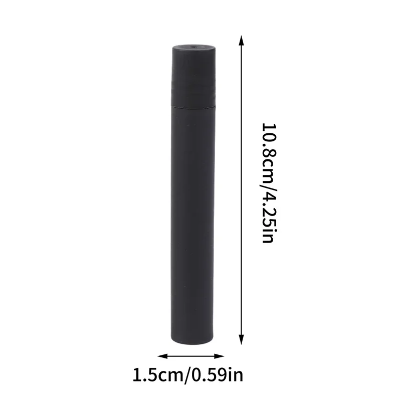 10 teile/los 10 ml Leere Parfüm Rolle Roller Ball Flasche Nachfüllbare Flaschen Halter Auf Kunststoff Edelstahl Flüssigkeiten Öl Behälter