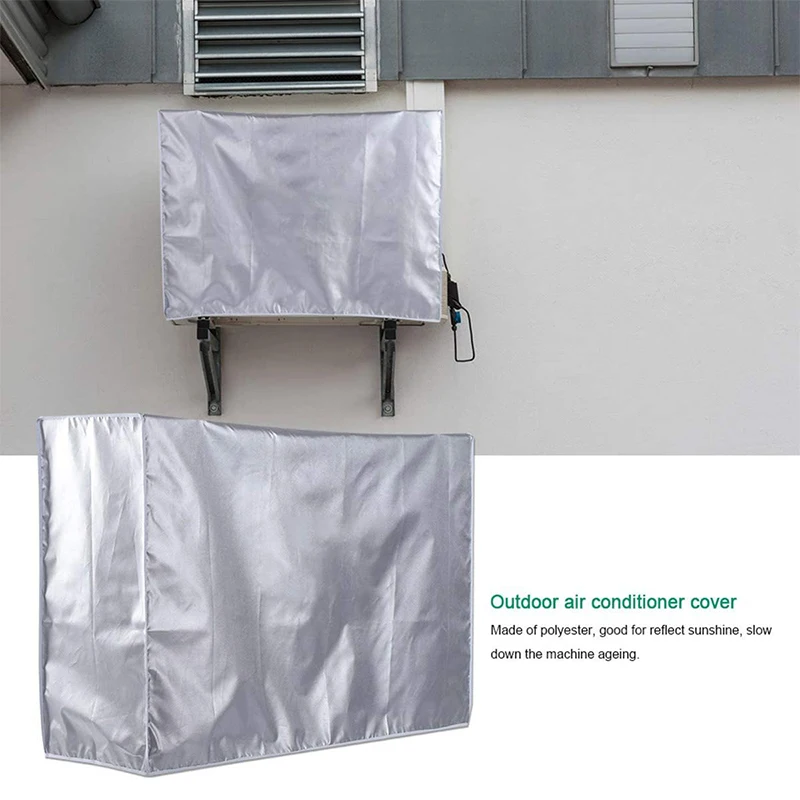 Special Protective Cover for Outdoor Unit of Air Conditioner Waterproof Sun Block All-inclusive/half-inclusive 2 Models Covers