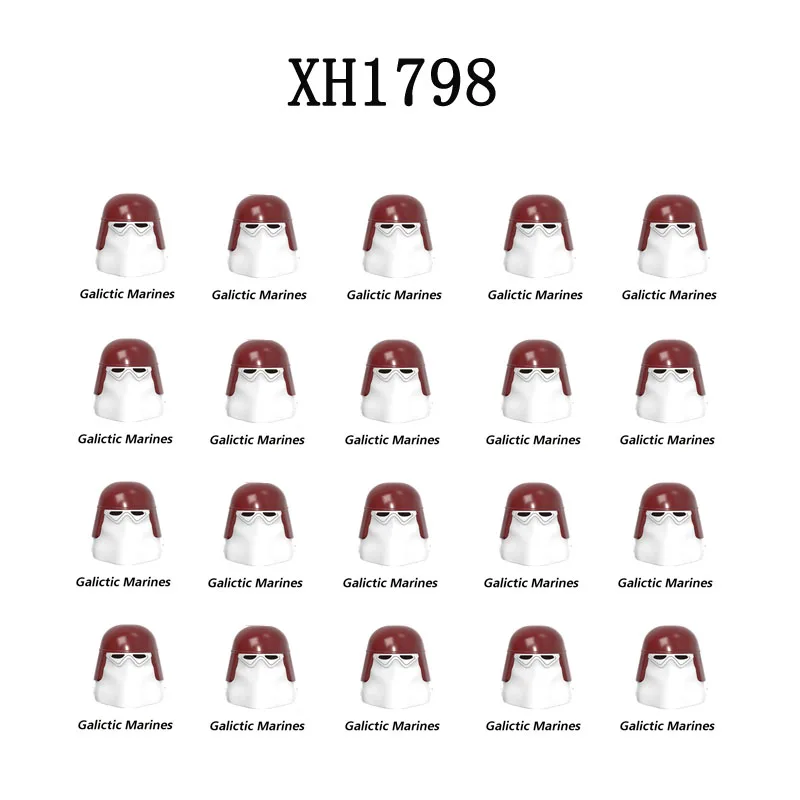 20 Stks/set Xh1798 Bouwstenen Keizerlijke Stormftrooper Galictische Mariniers Sneeuwtrooper Elite Team Trooper 187e Legioen Mini Speelgoed
