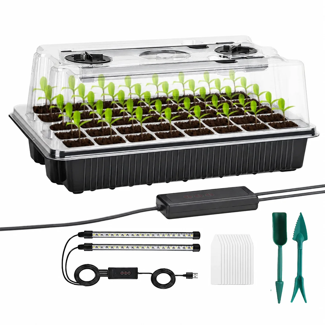 Smart Garden Domes - HTMCK 1 Set, Bandejas de Germinación