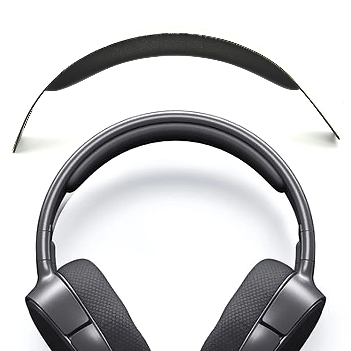 MOUDUNG استبدال وسادات الأذن رغوة بطانة للأذن ل Steelseries Arctis 1/3/5/7/9/PRO سماعات الأذن سماعة كم سماعة