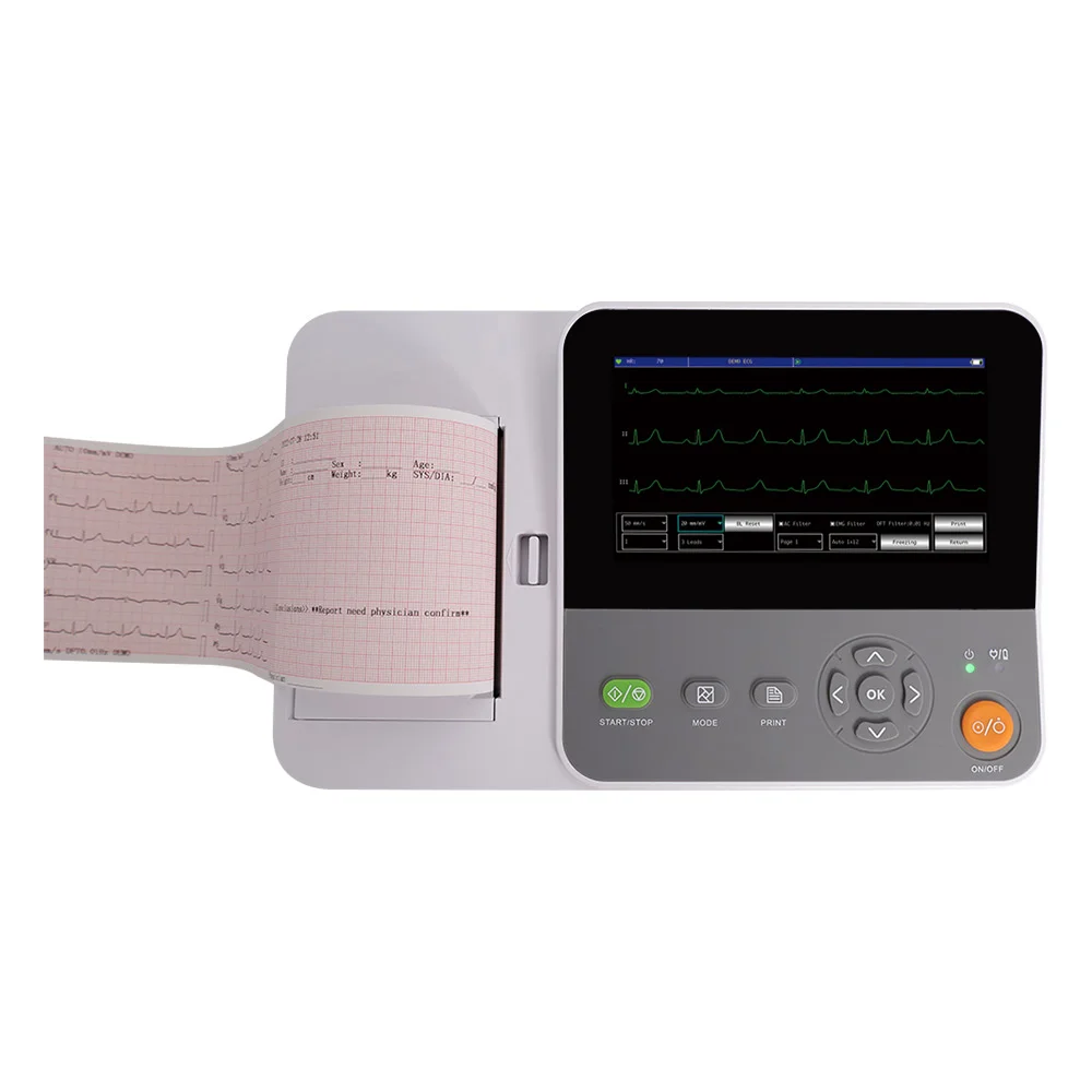 CONTEC E6 VET  Veterinary ECG Machine Price Six Channel 12 Leads Animals Vet ECG Monitor