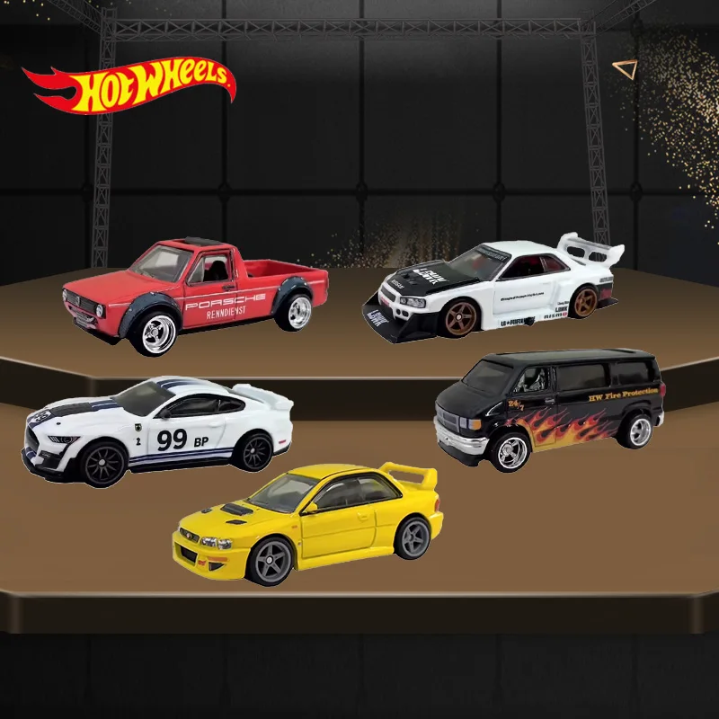 Original Hot Wheels Premium Car Boulevard Diecast 1/64 Vehicles Super Silhouette Nissan Skyline Subaru Kid Boy Toys for Children