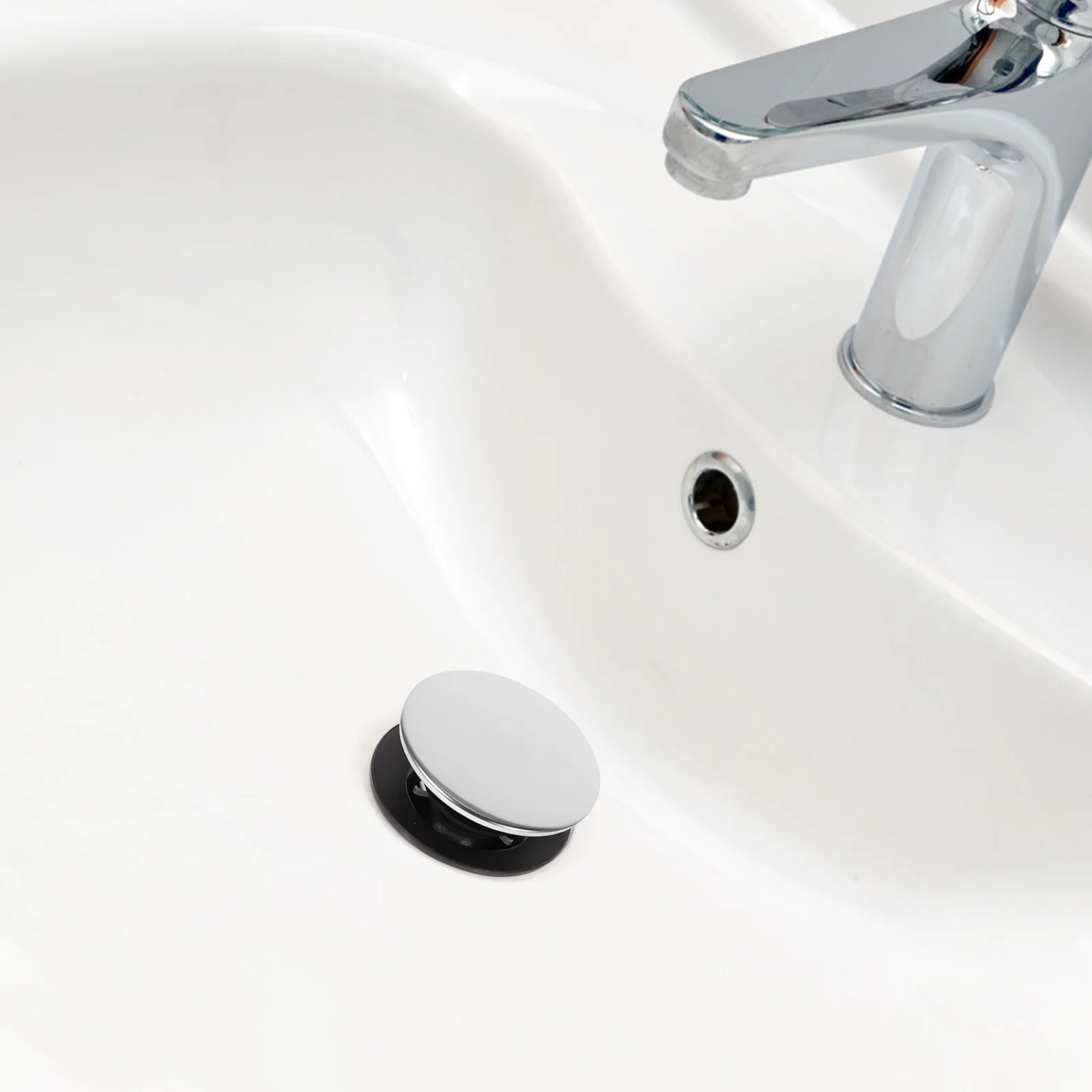 اضغط على المنبثقة استنزاف الجمعية ABS المواد بالوعة الحمام سدادة مكافحة تسد الصرف السريع التصميم الحديث الغرور بالوعة #2