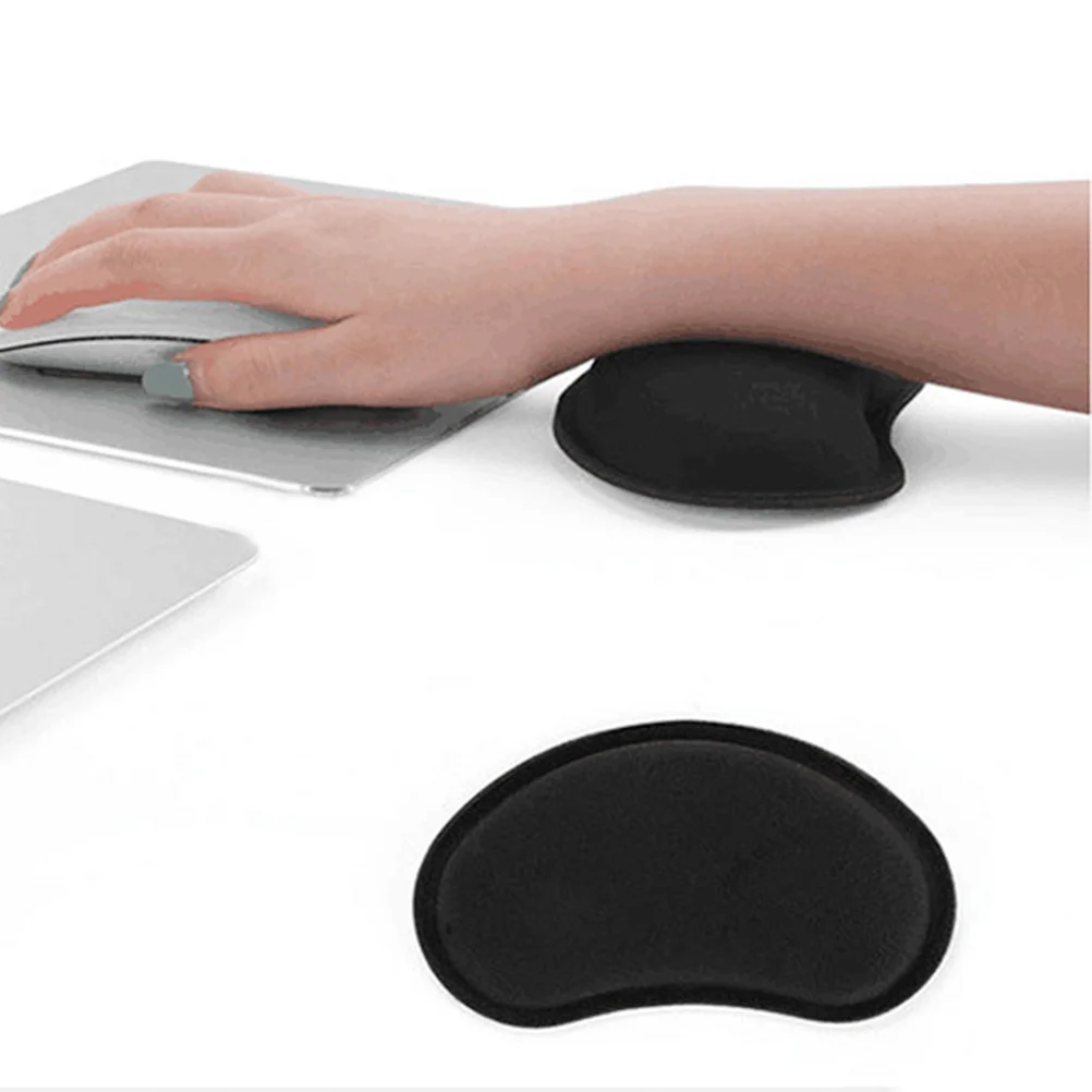 

Keyboard Wrist Rest and Mouse Pad Set Comfortable Slow Rebound Memory Cotton Ergonomic Hand Support for Long Hours Working