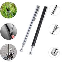 Stainless Steel Telescopic Magnetic Pickup Pen Strong Magnet Pick Up Rod Handy Tools Magnetic Magnetic Grabber