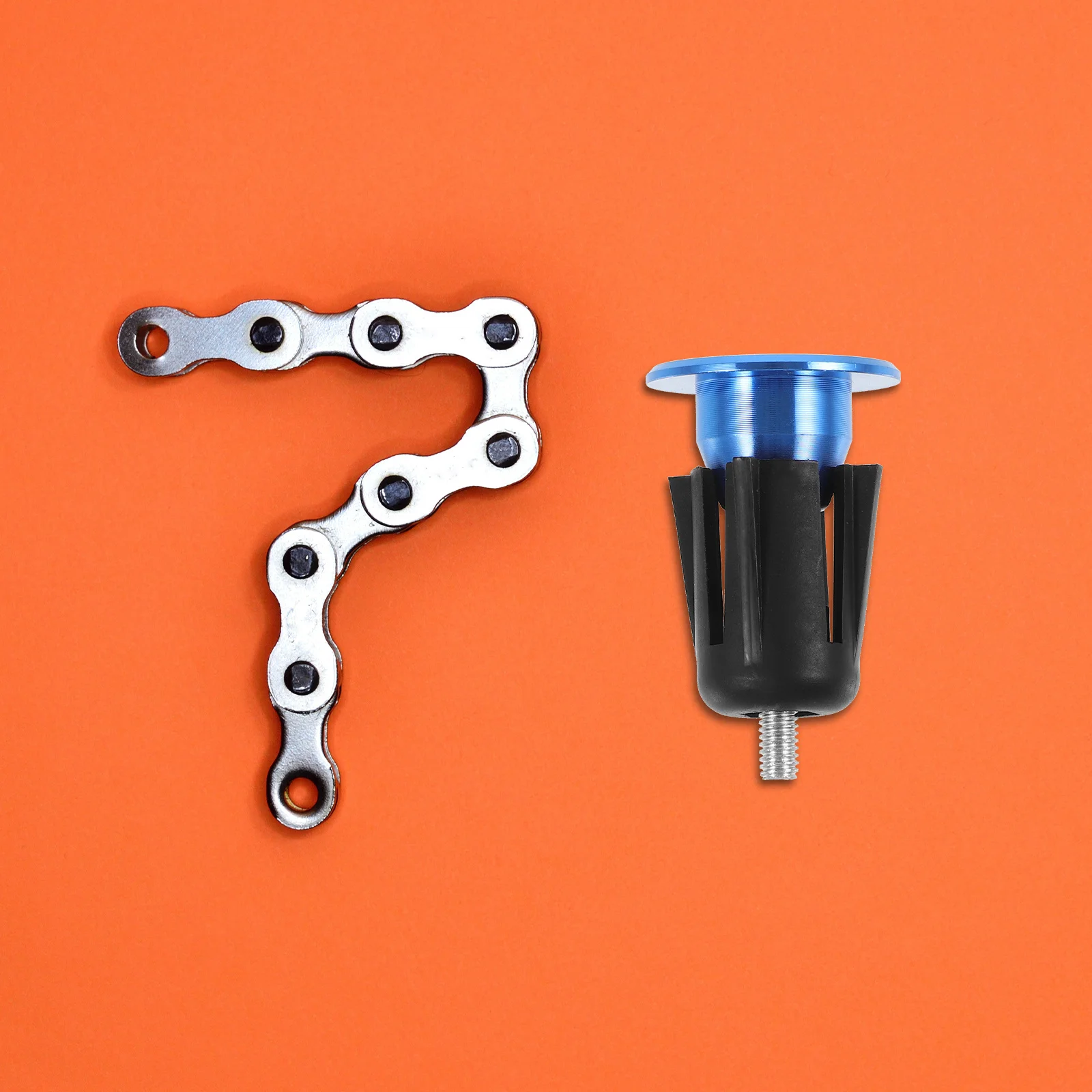 

1Pair Aluminum Alloy Bike Handle End Plugs Durable Cycling Bar End Caps Anti-Shock Abrasion Resistant Bike Accessories