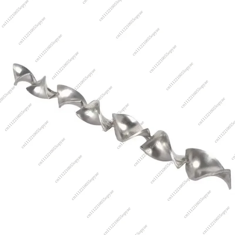 304 316 Stainless Steel Mixing Unit Spiral Blade Static Pipe Mixer Mixing Core SKS VSX for Pipeline