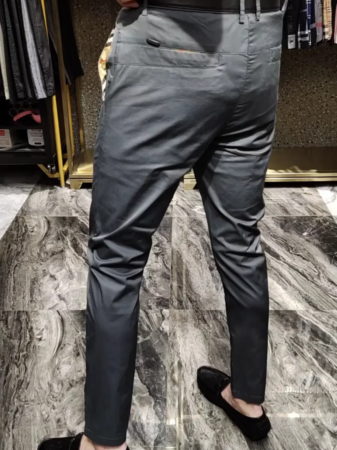 

Новые мужские брюки G59: комфортные, повседневные, зауженного кроя, модные, весенне-осенние, со средней посадкой, эластичные, не требующие глажки