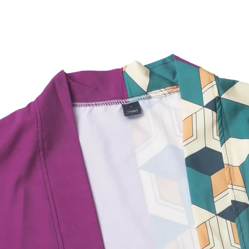 Demon Slayer Kimetsu no Yaiba 3D Printing Japanese Anime Kimono Haori Yukata Cosplay Women/Men Summer Casual Cool Streetwearx,5;