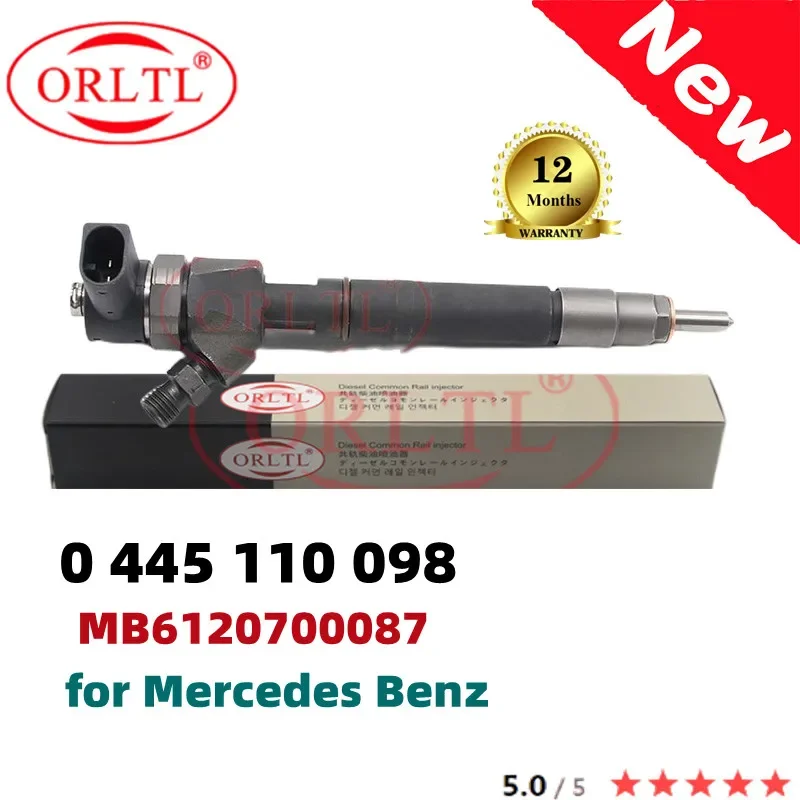 ORLTL Common Rail Injector 0 445 110 098 0445110098 6120700087 FOR Mercedes Benz MB6120700087 0986435039