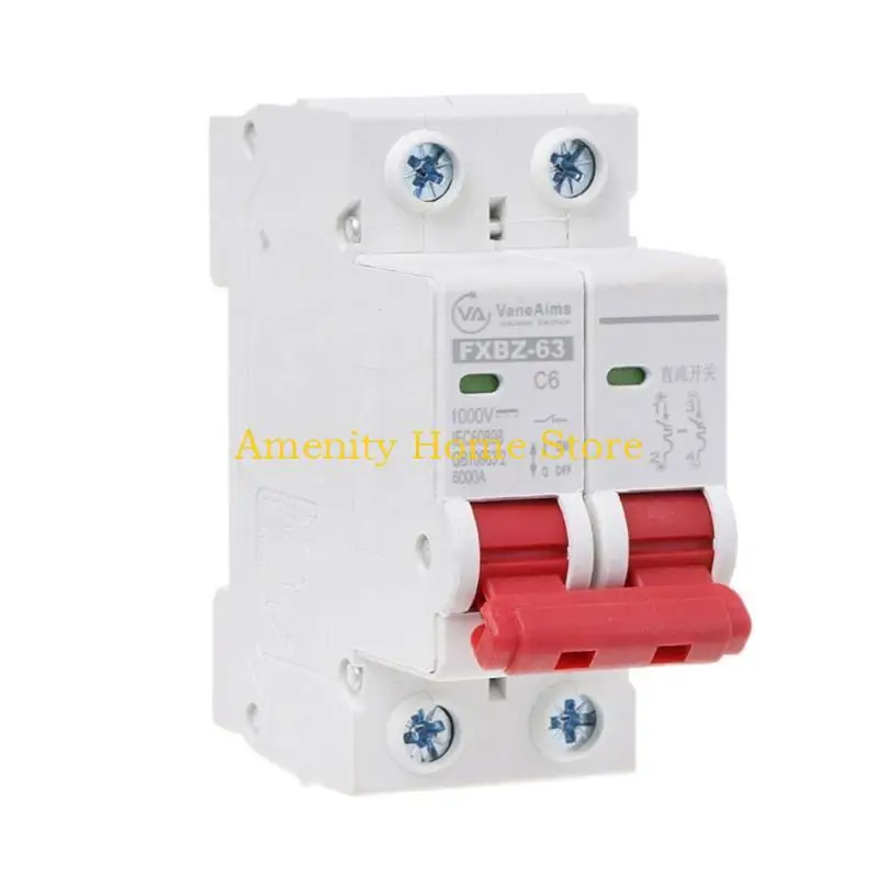 F26C Mini for DC Miniature 6A/20A/25A/40A Leakage Protector DIN Mount Overload for Protection Swit