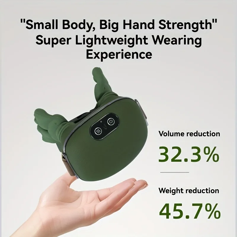 

Pgraded High-End Professional Kneading Massager Suitable for The Neck Back Shoulders Legs Dual-Use for Home Office Ideal Gift fo