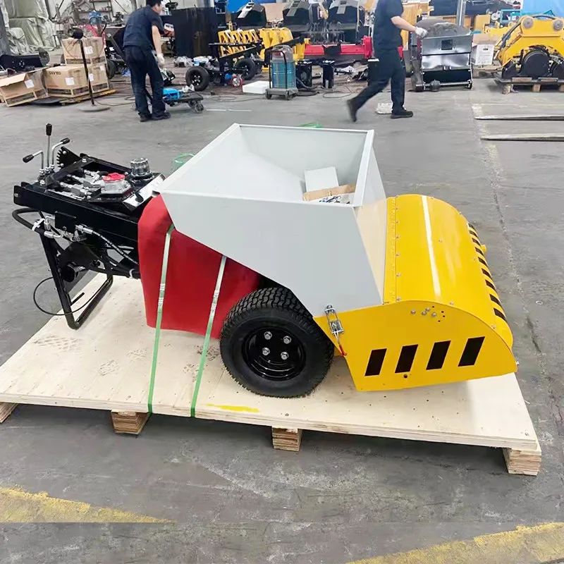 Width can be adjusted asphalt paver, yard repair leveling machine, hand push small asphalt paver