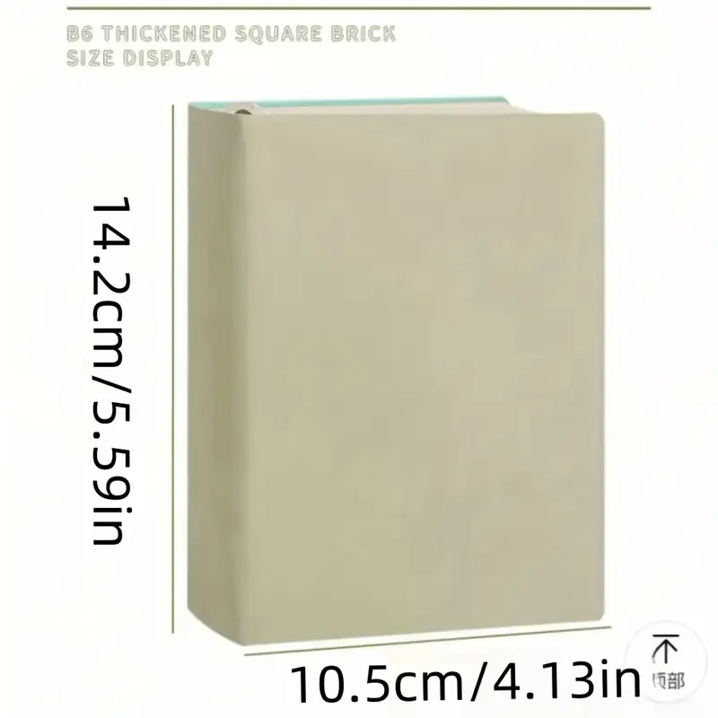 720 Seiten Schulbedarf, kleiner Notizblock, quadratische Notizbücher, B6, japanisches Briefpapier, Entwurf-Notizbuch, Tagebuch, Skizzenbuch, nützlich – Detail 5