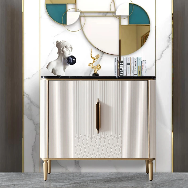 

Storage Morden Living Room Cabinet Handles Gold Shoe Organizer Entrance Cabinet Display Cupboard Meuble De Rangement Furniture