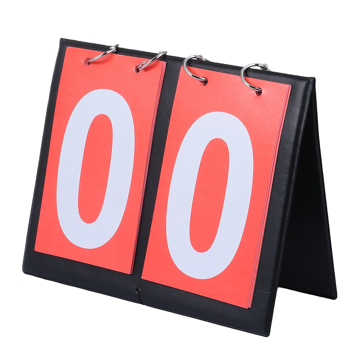 

Drainage Basket Flip Card Basketball Score Board Sports Flipper Scoreboard for Match Red