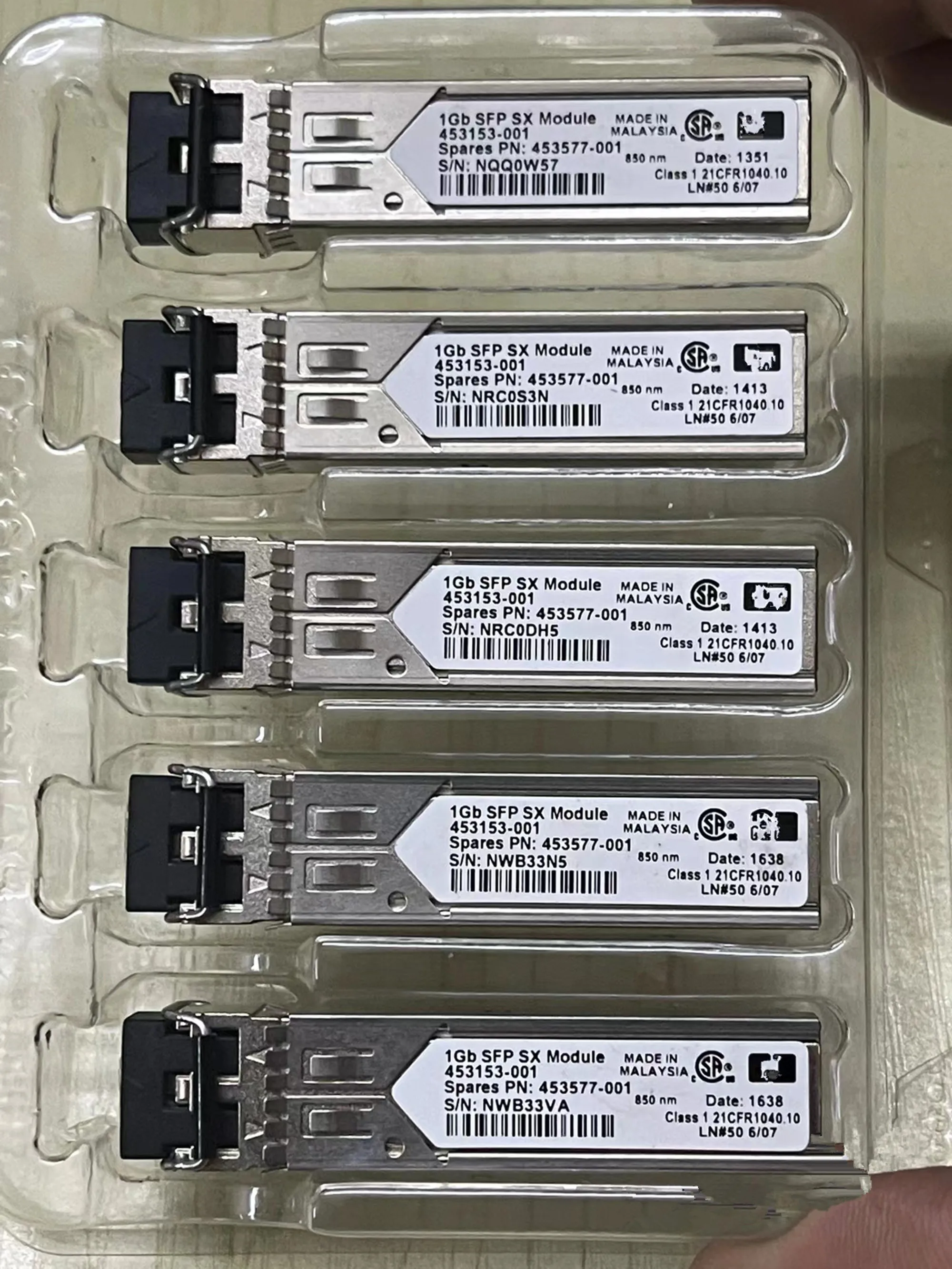 

H-P/453577-001 453151-B21 1Gb SFP SX Module/sfp 1G Fiber Optical Module