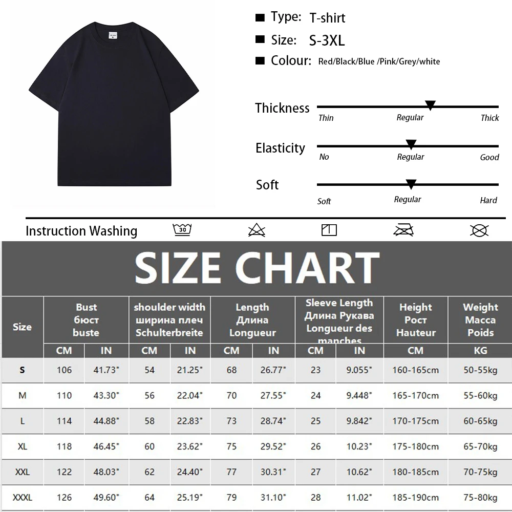 Baumwolle Sommer männer T Shirt Solide T Shirt Herren Übergroßen Fünf Hälfte Kurzarm Casual Baumwolle Herren Streetwear Dünne tees Top – Detail 1