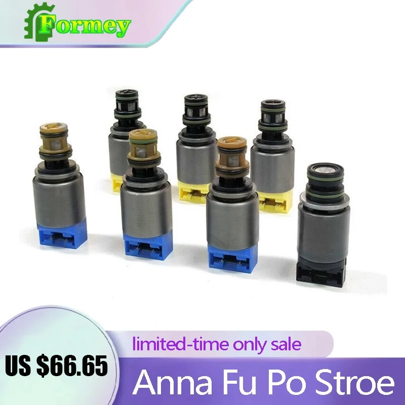 OEM ZF 6HP19 6HP26 Solenoid kit Transmission solenoid valve 7 PCS/SET 1068298044 suitable for BMW 128i X5 X4 and Audi S4-S8 A4