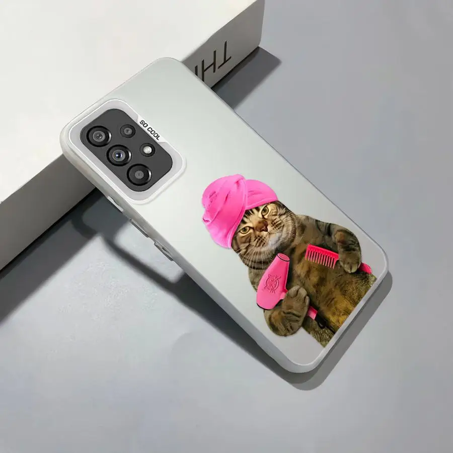 Fun Animal Emojis Case for Samsung Galaxy A25 A73 A72 A14 A56 A54 A13 A32 A36 A16 A34 A23 A71 A12 A17 A52 Phone Cover