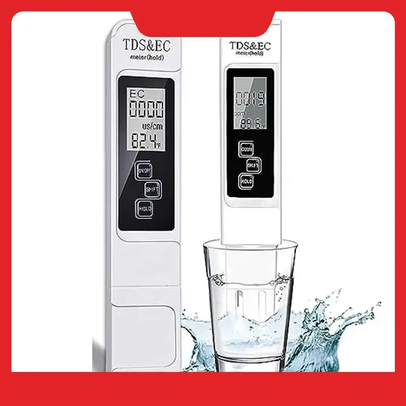 

A32HOT-3-в-1 TDS метр цифровой тестер воды 0-999Ppm PPM метр для гидропоники, питьевой воды