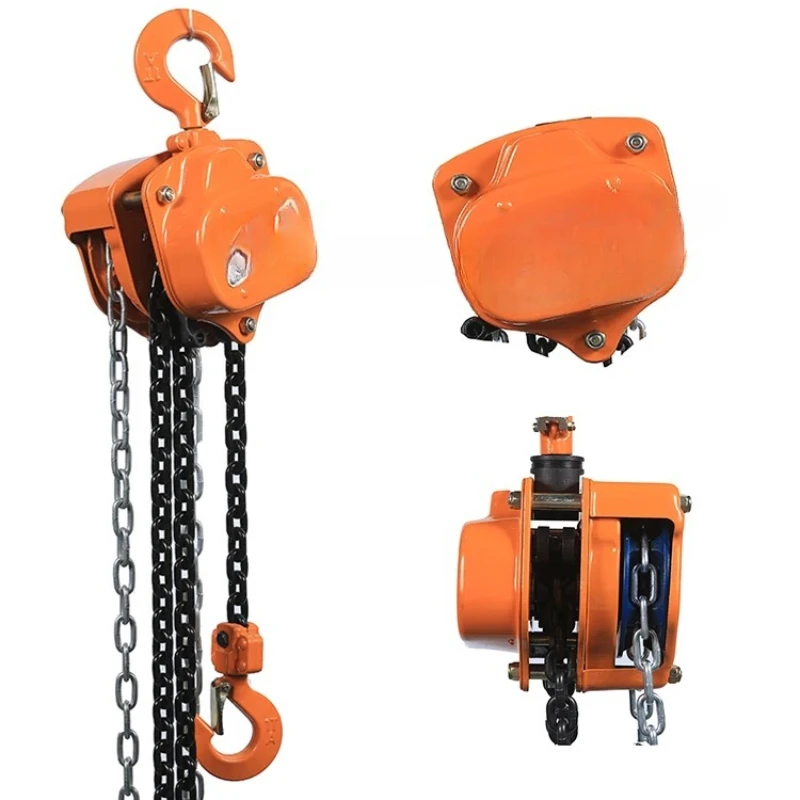 

Chain hoisting is easy to operate