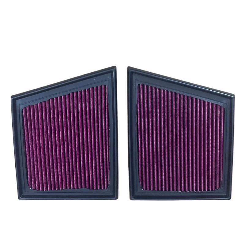Filtro de Aire de Alto Flujo para Automóvil JAGUAR F-PACE X761 2.0 3.0 5.0 XE X760 XF X260 LAND ROVER RANGE ROVER VELAR L560, Lavable y Reutilizable