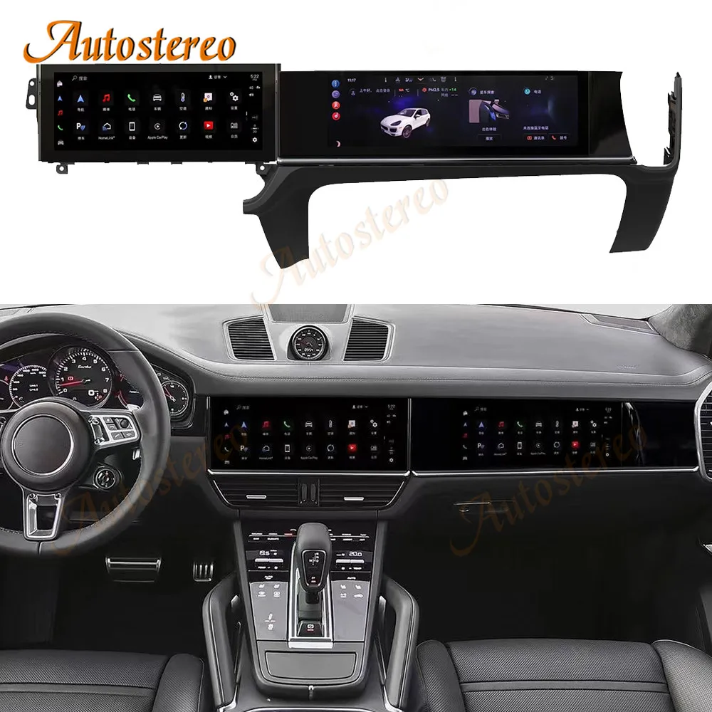 Passenger Screen Virtual Cockpit Android 13 For Porsche Panamera 2017-20 Car Radio Navigation Multimedia Player Head Unit