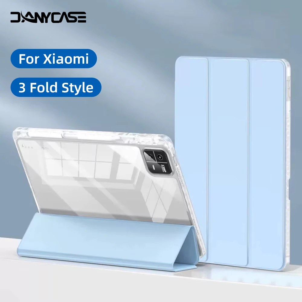 

For xiaomi pad 6 case mi pad 5 11inch MiPad 5 6 Pro 11inch Transparent Case For mi pad 7 7 Pro 11.2in case TPU Protective Cover