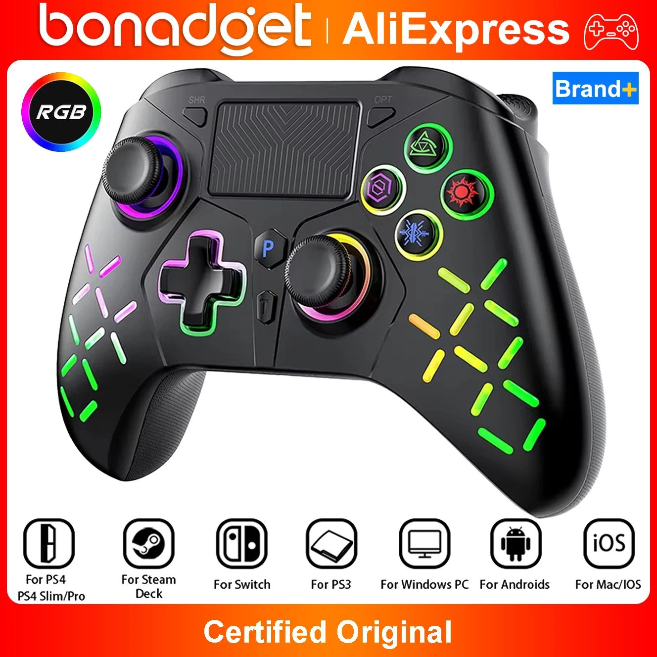 Gamepad For PS3/4/P…