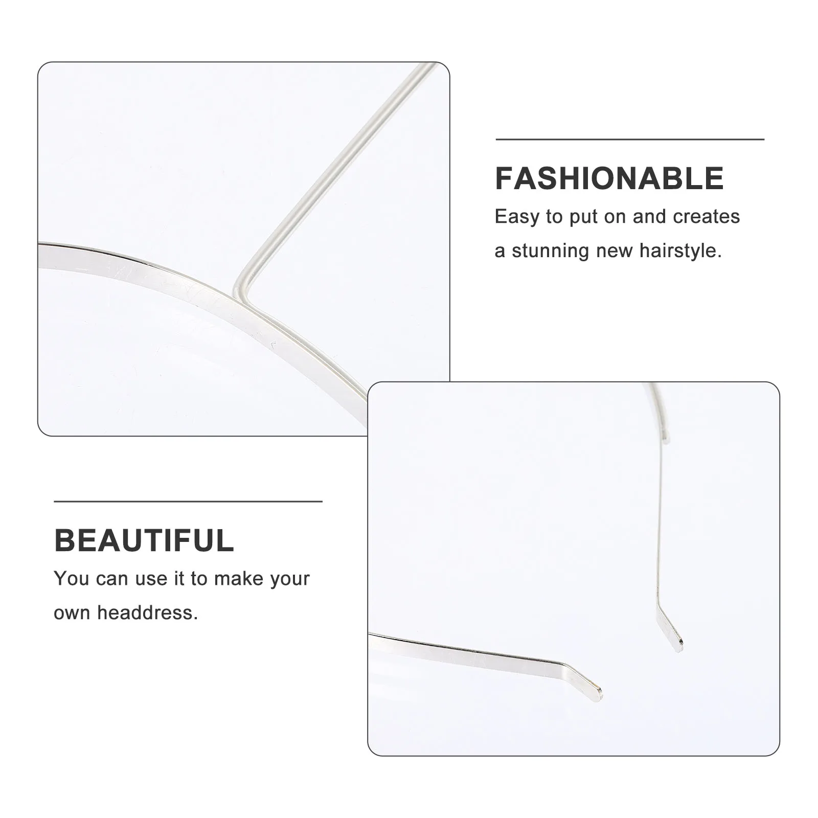 

Железный головной убор Saint, прочный аксессуар для волос, свадебный банкет, вечеринка, укладка, женский аксессуар для волос, вечерние повязки на голову, инструмент