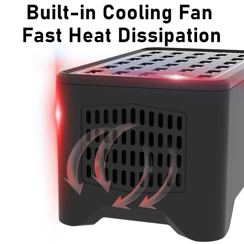 150w multi carregador usb para iphone 12 tablet 30 porta usb estação de carregamento rápido universal carregador portatil para samsung xiaomi